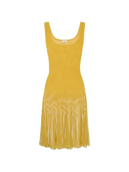 Rochie Elisabetta Franchi galben