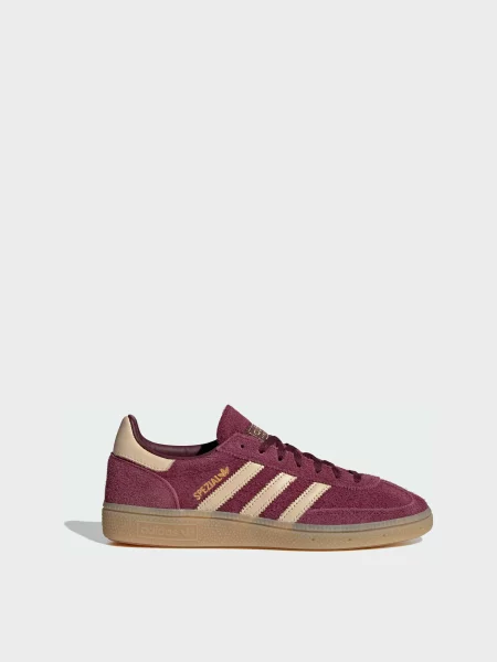 Шкіряні Кеди низькі adidas Spezial бордовий