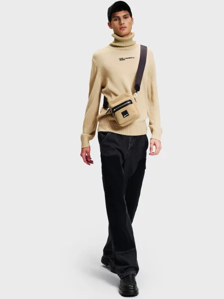 Свитер Karl Lagerfeld Jeans бежевый