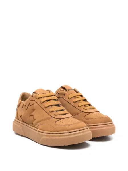 Sneakersy dziecięce Dsquared2 brązowe