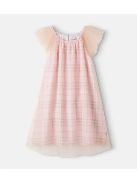 Suknele Burberry rožinė