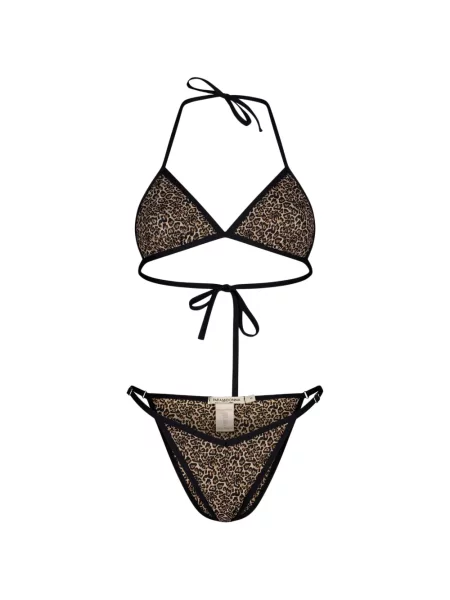 Bikini Paramidonna z nadrukiem w panterkę