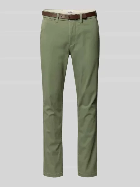 Spodnie materiałowe o kroju slim fit z odpinanym model ‘Marco’ Jack & Jones