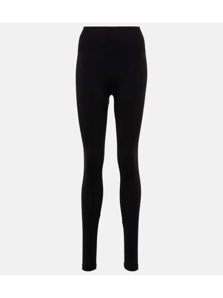 Legginsy Wolford czarne
