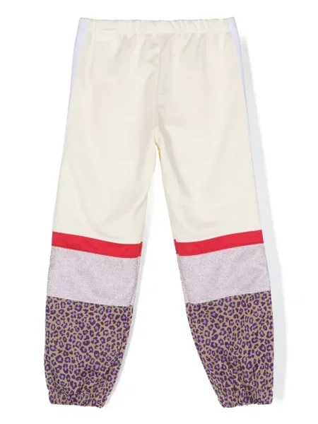 Pantaloni copii Palm Angels alb