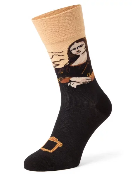 Many Mornings Skarpety Socka Lisa Mężczyźni czarny