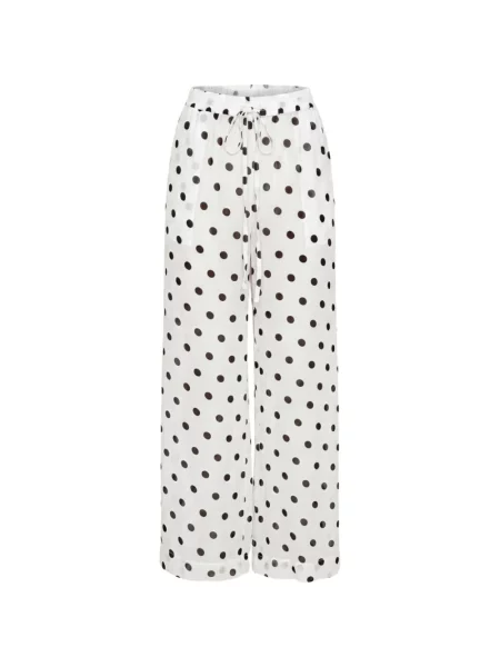Pantaloni Nicholas alb