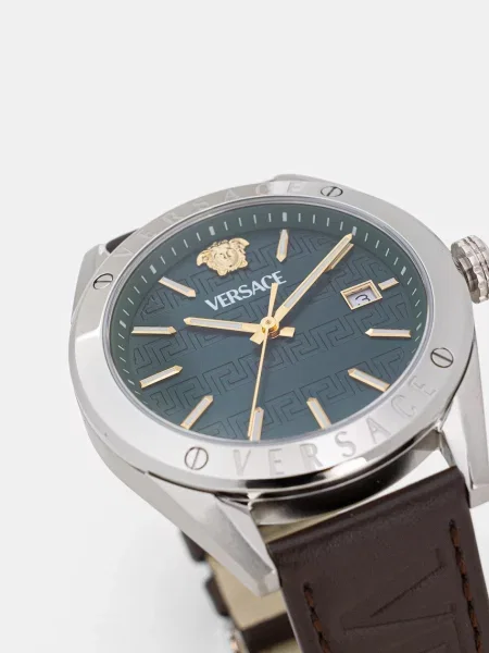 Годинник Versace срібний