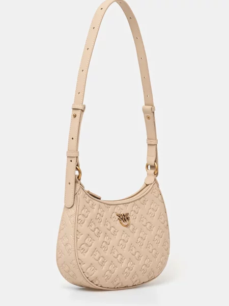 Torebka Pinko casual beżowa