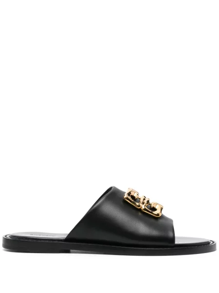 Papuci Givenchy din piele negru