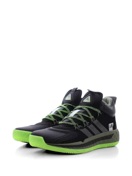 Top Adidas alergare cu decolteu în V alb