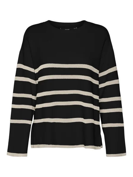 Vero Moda Pulover Saba negru