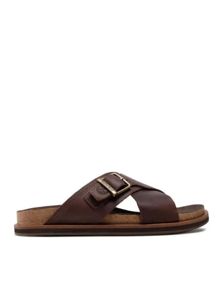Timberland Klapki Amalfi Vibes Slide brązowy