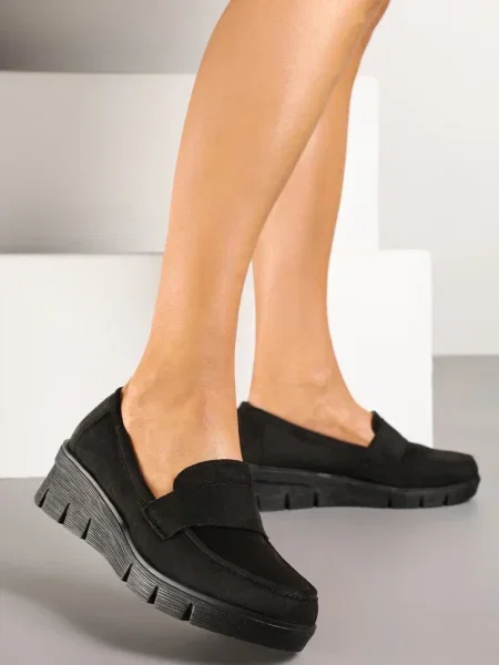 Pantofi casual Zorvia negri
