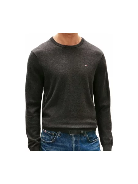 Tommy Hilfiger Sveter Essential Ssnl sivá
