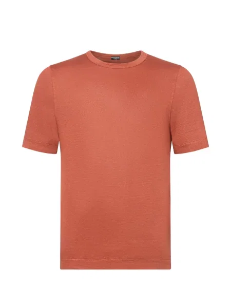 Tricou Franzese Collection cu decolteu rotund roșu