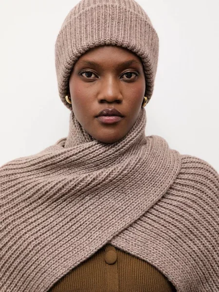 Кепка Answear.lab коричневая