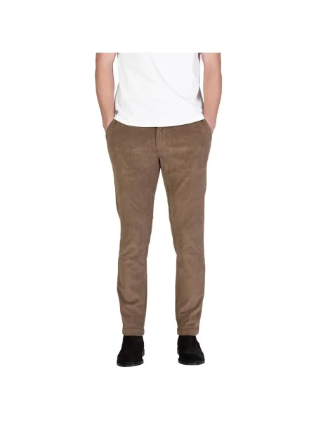 Pantaloni Borghese maro