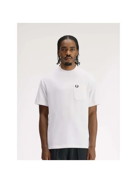 Tricou Fred Perry alb