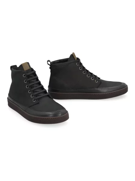 Sneakersy Volta skórzane czarne