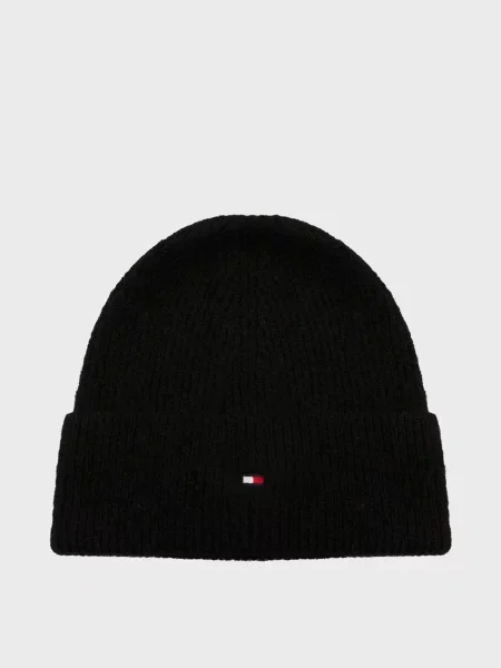 Шапка Tommy Hilfiger чорна
