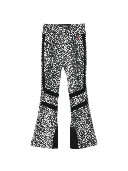 Pantaloni de schi Perfect Moment cu imagine cu model leopard negru