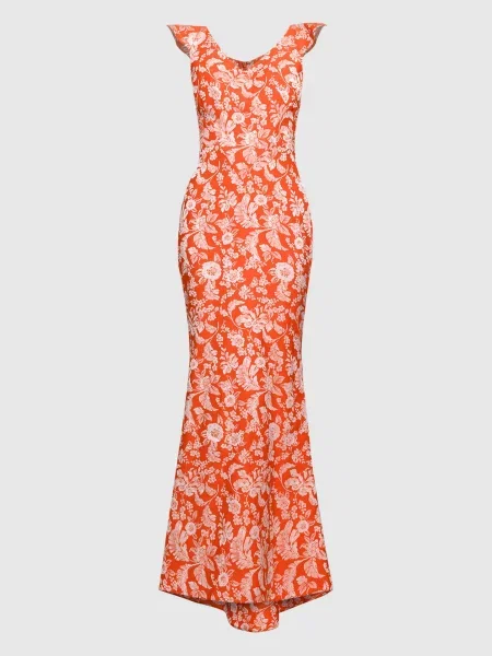 Плаття Zac Posen помаранчеве