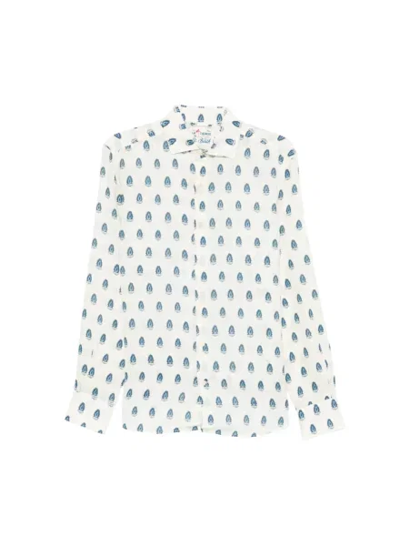 Koszula Mc2 Saint Barth casual biała