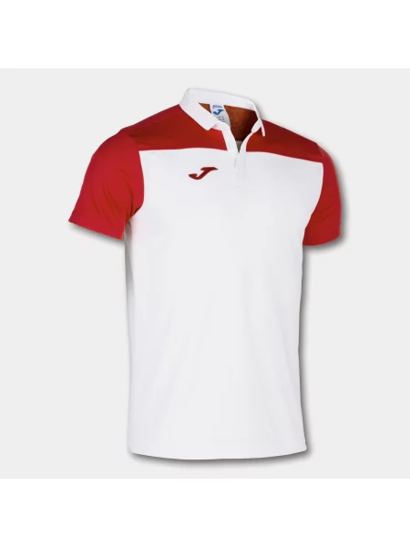 Koszulka polo do tenisa Joma Hobby II biała