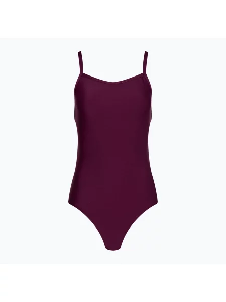 Jednodílné plavky FINIS Openback Solid cabernet