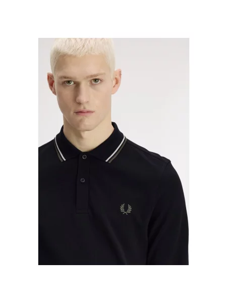 Košeľa Fred Perry čierna