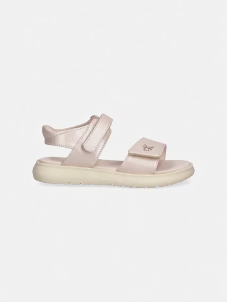 Sandali Calvin Klein Velcro Sandal S roza