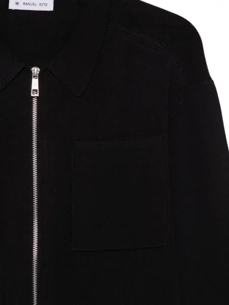Gulerat cardigan Manuel Ritz albastru
