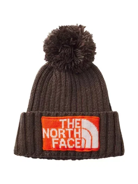 Čiapka The North Face hnedá