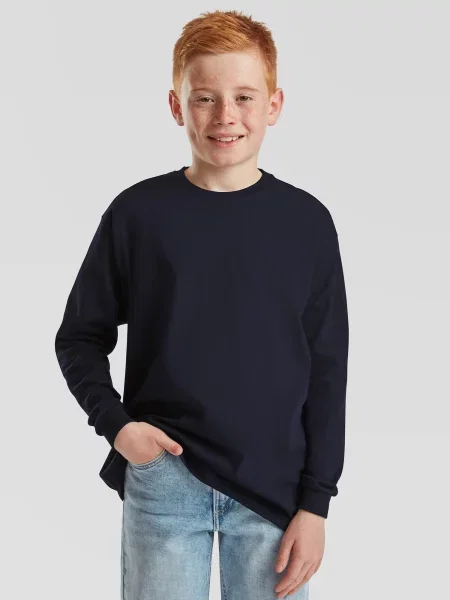 Tricou copii Fruit Of The Loom gri