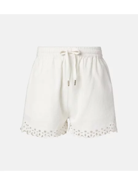 Kratke hlače Marysia s printom s leopard uzorkom bež