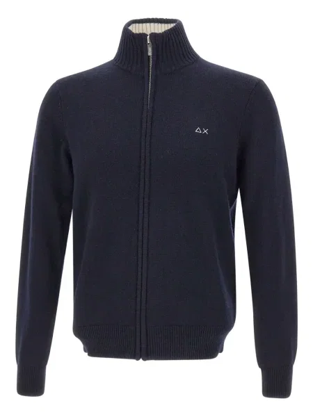 Cardigan Sun68 albastru