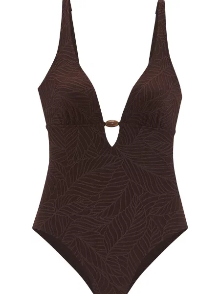 LASCANA Costum de baie întreg închis maro