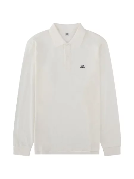Koszulka polo C.p. Company biała