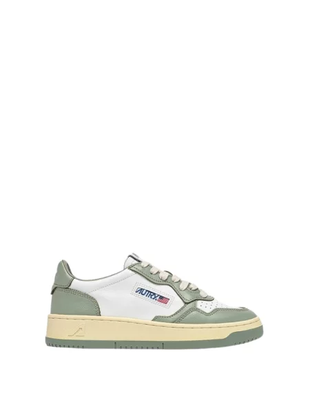 Sneakersy Autry skórzane zielone