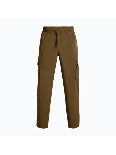 Pantaloni pentru bărbați Under Armour Vibe Woven Cargo coyote/black negru