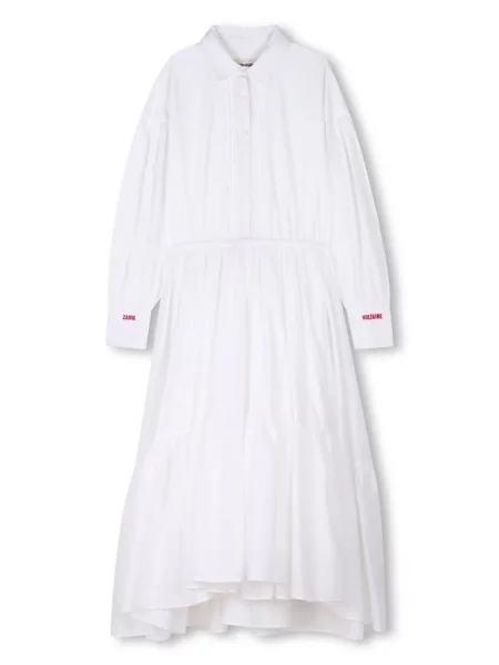 Sukienka midi dziecięca Zadig & Voltaire biała