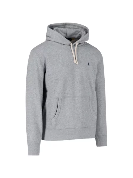 Fleece kockás sapka Polo Ralph Lauren autogrammal kék