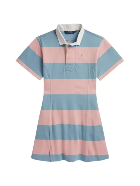 Sukienka dziecięca Polo Ralph Lauren niebieska