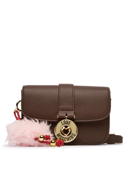 LOVE MOSCHINO Geantă maro