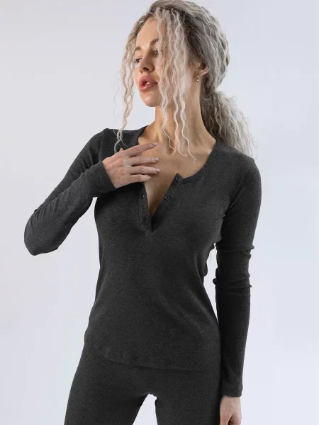 Джемпер Leinle темно-сірий сірий