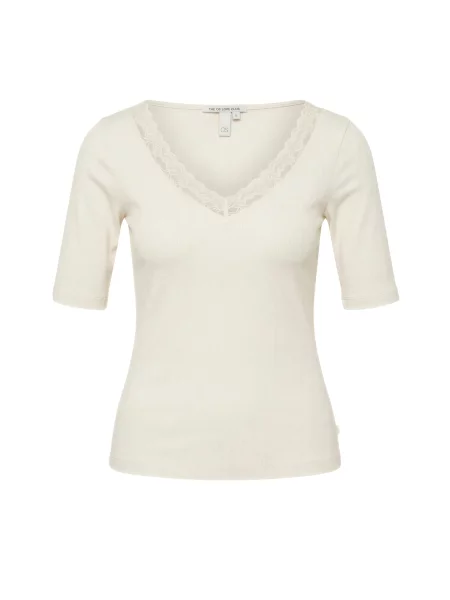 QS Tricou deschis bej