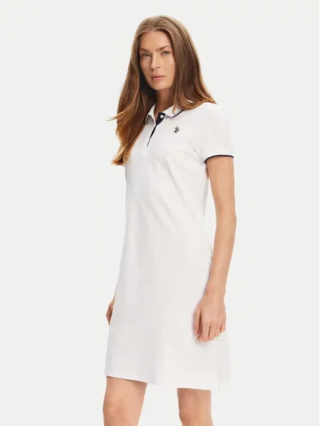 U.S. Polo Assn. Sukienka codzienna biały