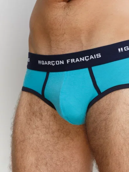 Трусы Garcon Francais голубые