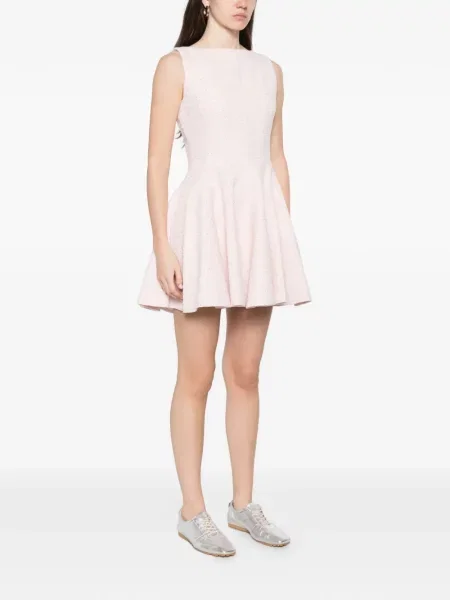 Rochie mini Maje fără mâneci de costum mini roz